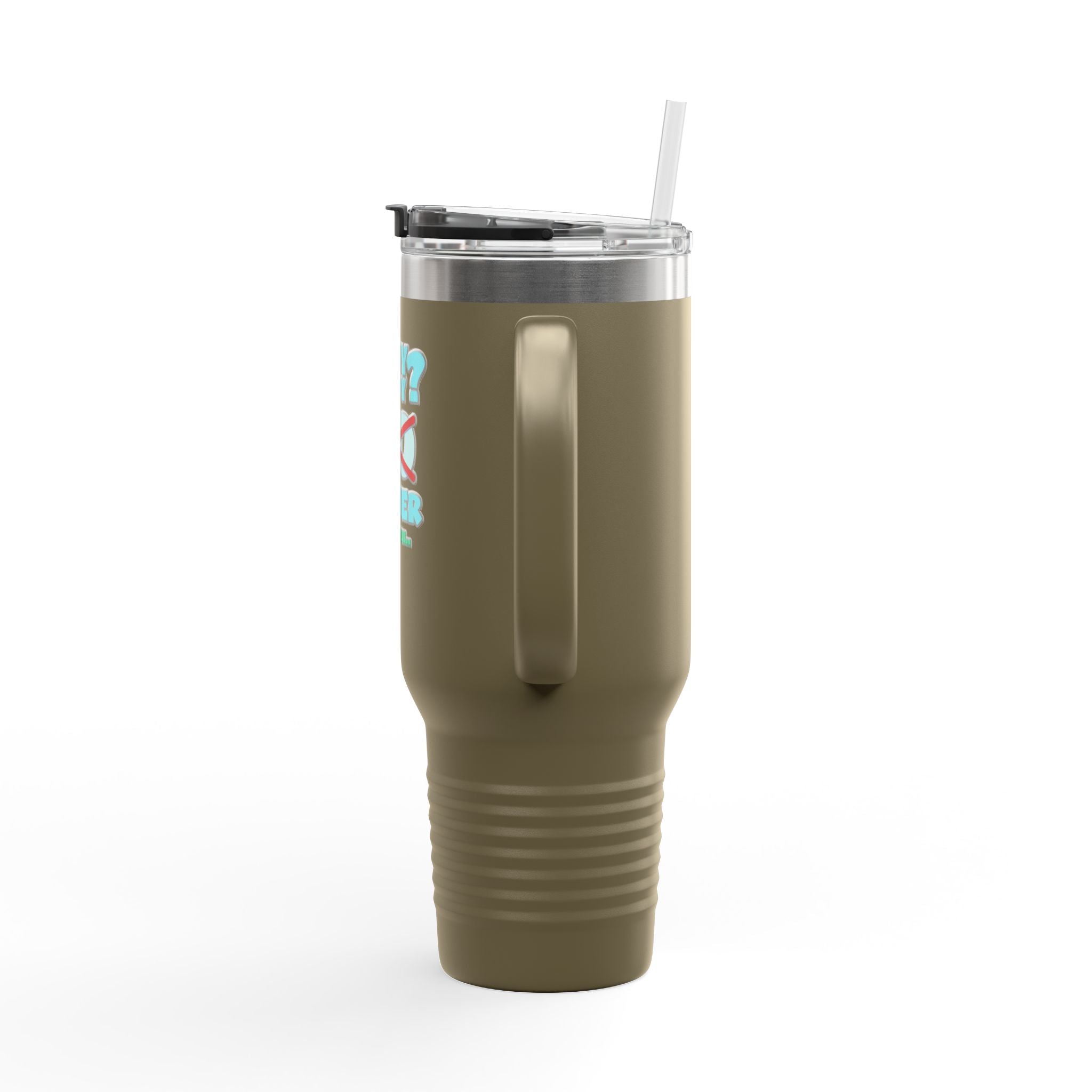 Funny Insulated Travel Mug for Dads, 40oz Father's Day Gift, Cool Summer Tumbler, Baby Daddy Mug, Perfect for Road Trips