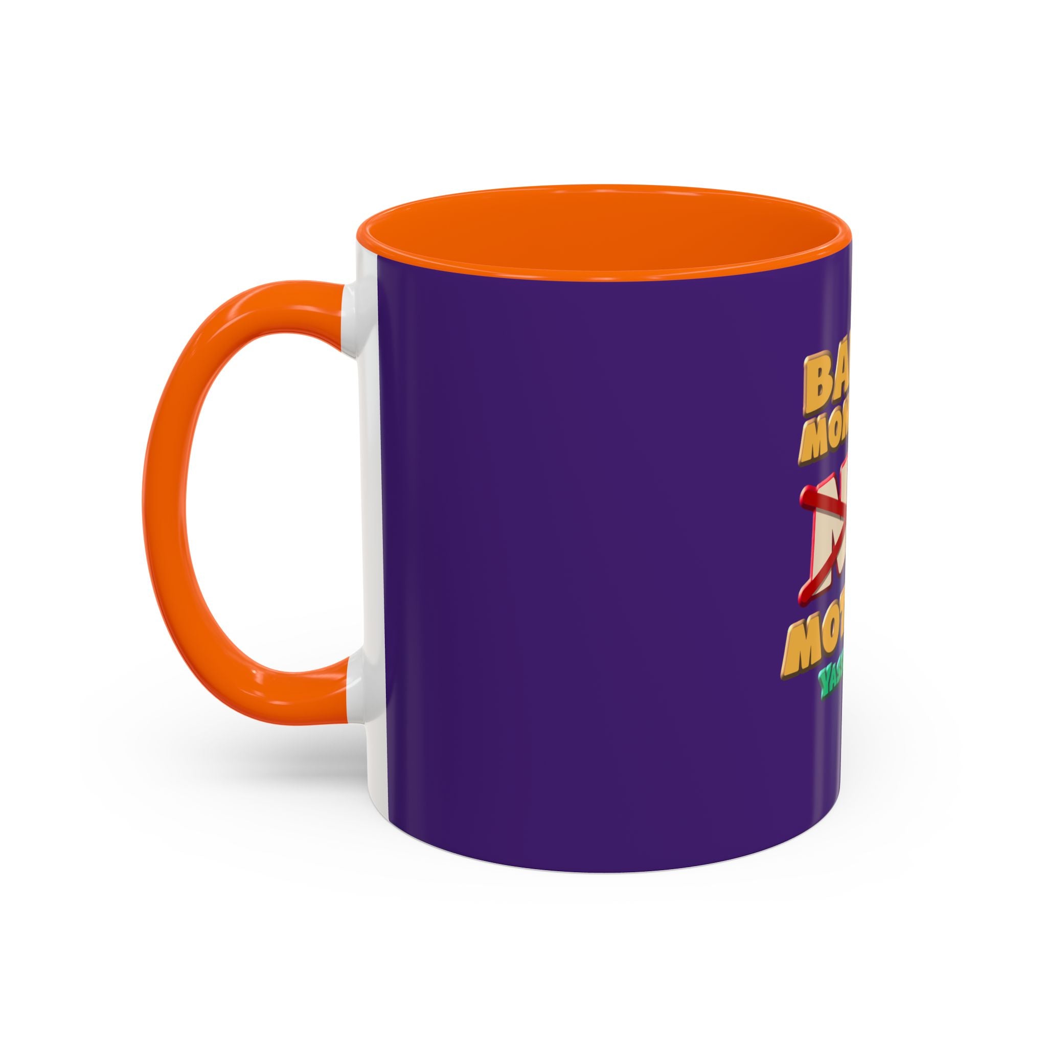 Fun Statement Coffee Mug for Moms, Tea Lovers Gift, Purple Accent Mug, Baby Shower Gift, Unique Parenting Humor