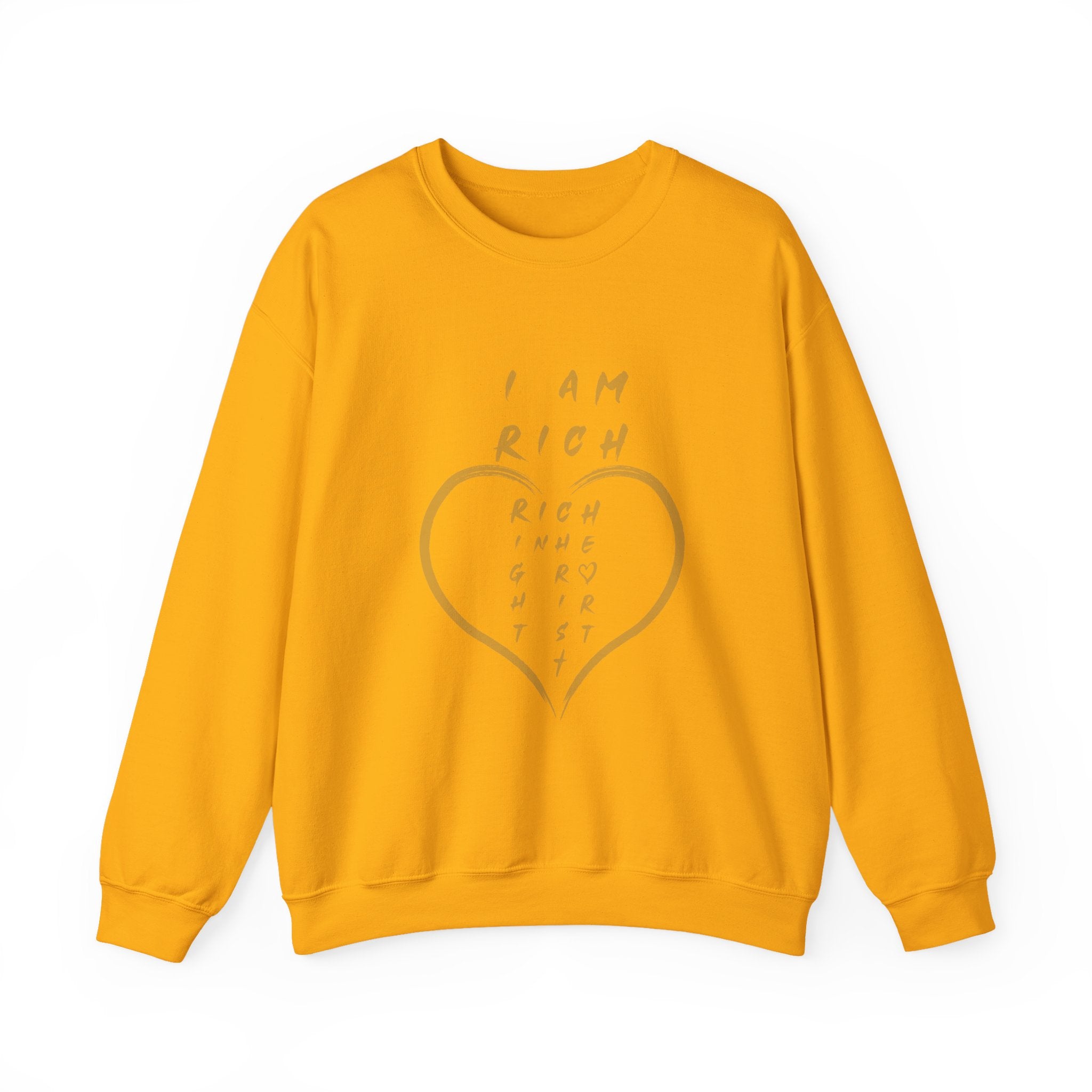 I am RICH Crewneck Sweatshirt