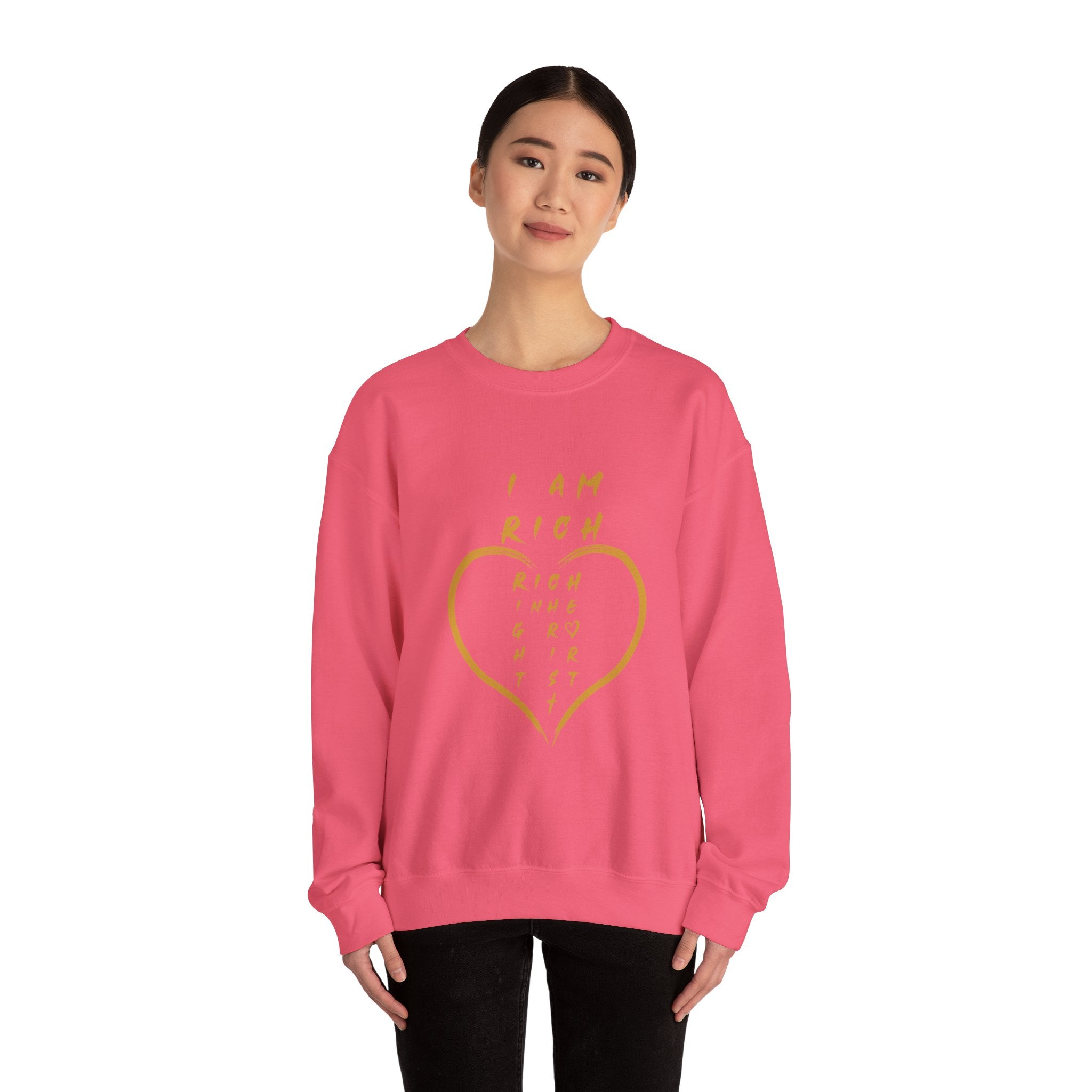 I am RICH Crewneck Sweatshirt