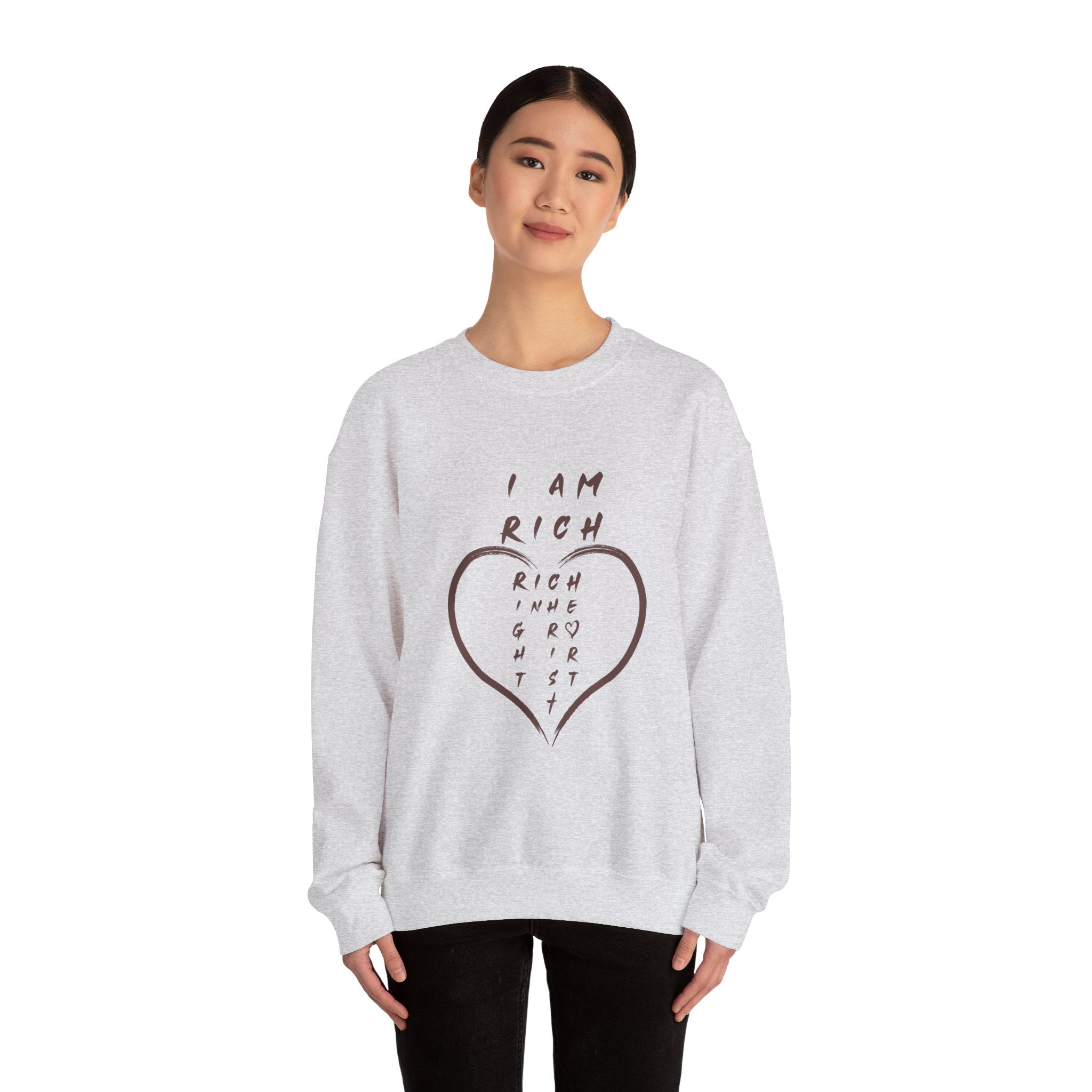 I am RICH Crewneck Sweatshirt