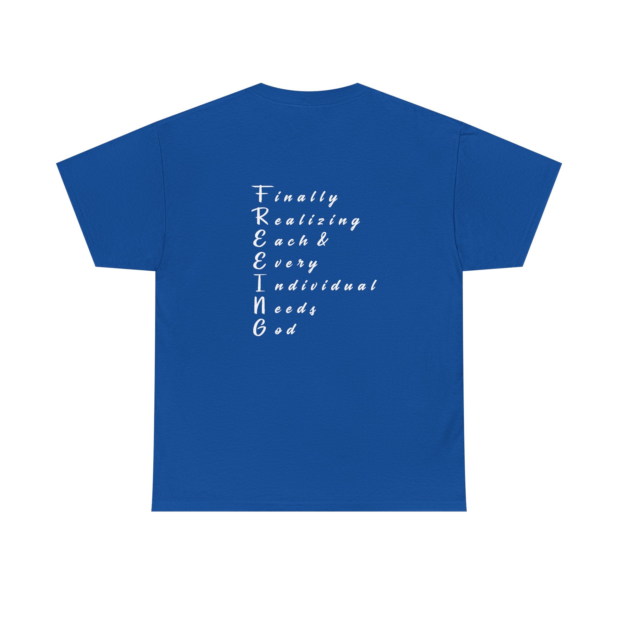 Freedom Unisex Heavy Cotton Tee, Inspirational Tee, Motivational Shirt, Gift for Spiritual Seekers, Unique Graphic Tee, Casual Everyday Wear