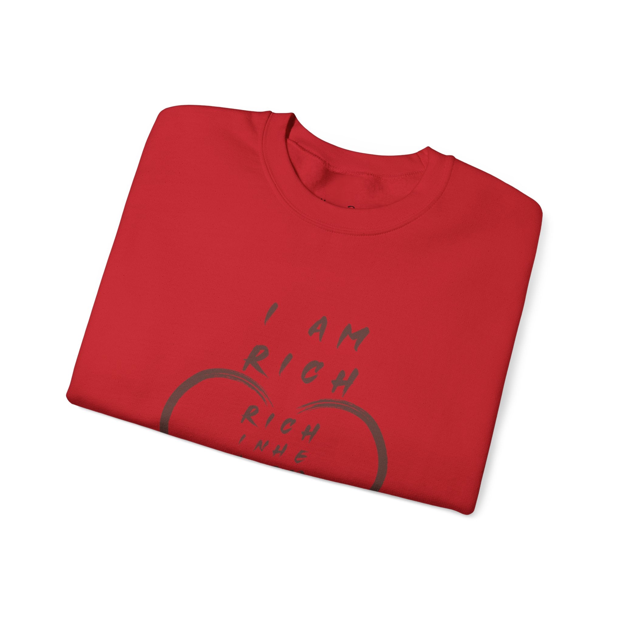 I am RICH Crewneck Sweatshirt