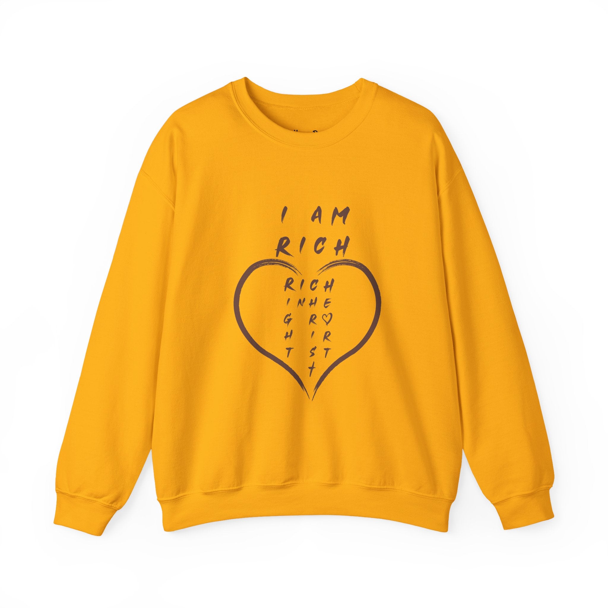 I am RICH Crewneck Sweatshirt