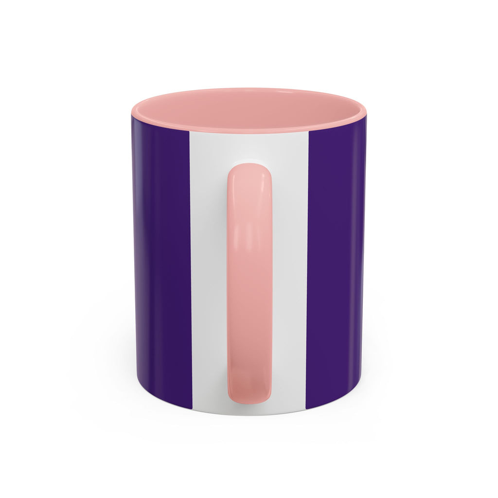 Fun Statement Coffee Mug for Moms, Tea Lovers Gift, Purple Accent Mug, Baby Shower Gift, Unique Parenting Humor