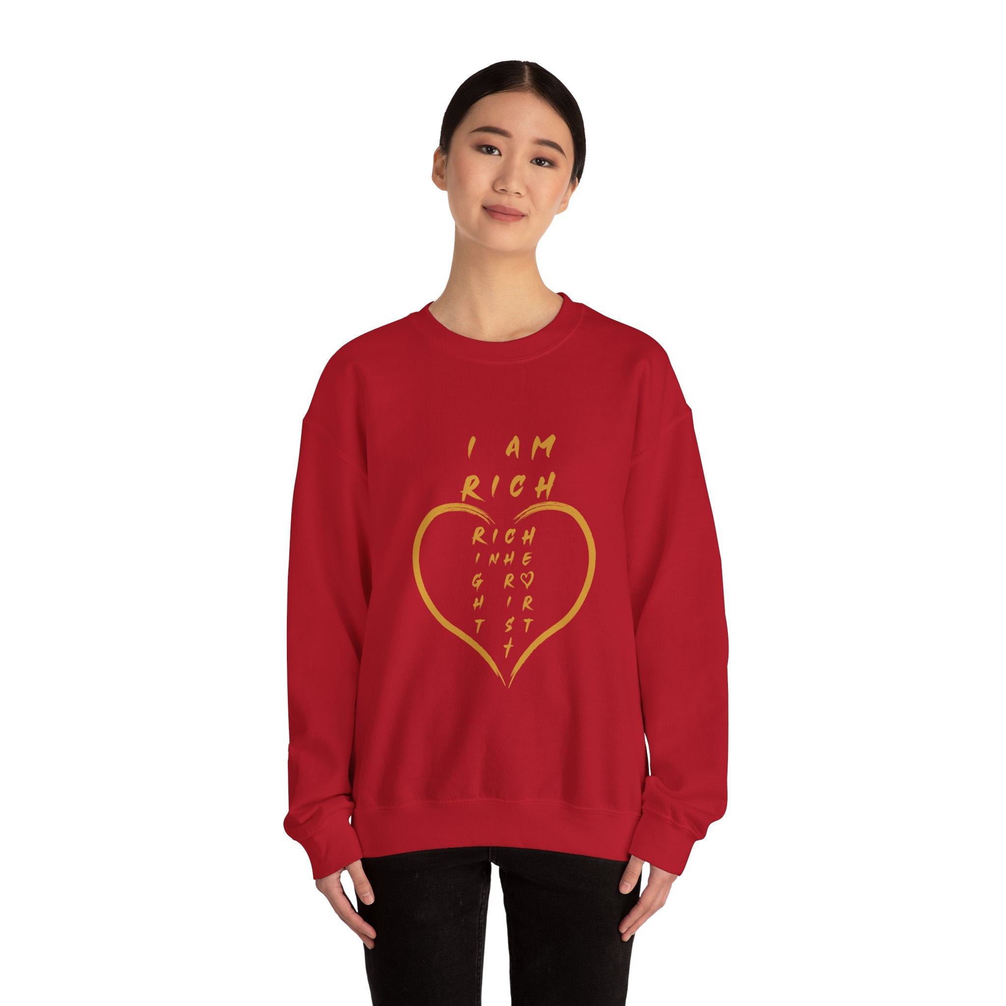 I am RICH Crewneck Sweatshirt