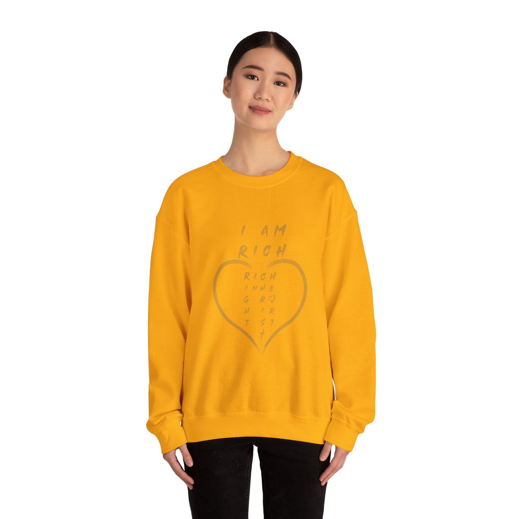 I am RICH Crewneck Sweatshirt