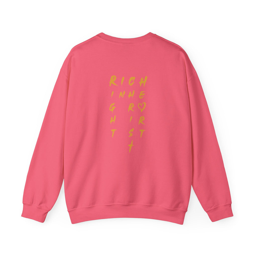 I am RICH Crewneck Sweatshirt