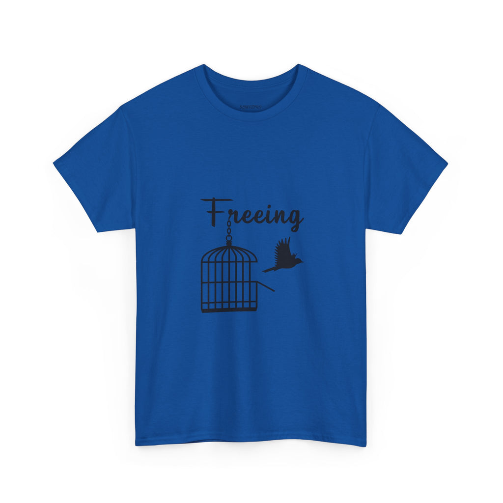 Freeing Spirit Tee, Inspirational Shirt, Unisex Cotton T-Shirt, Empowerment Gift, Motivational Wear, Everyday Comfort