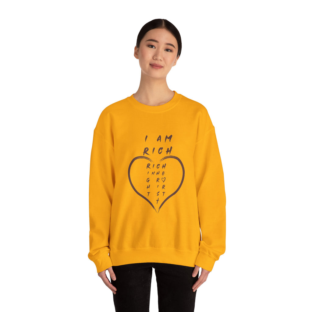 I am RICH Crewneck Sweatshirt