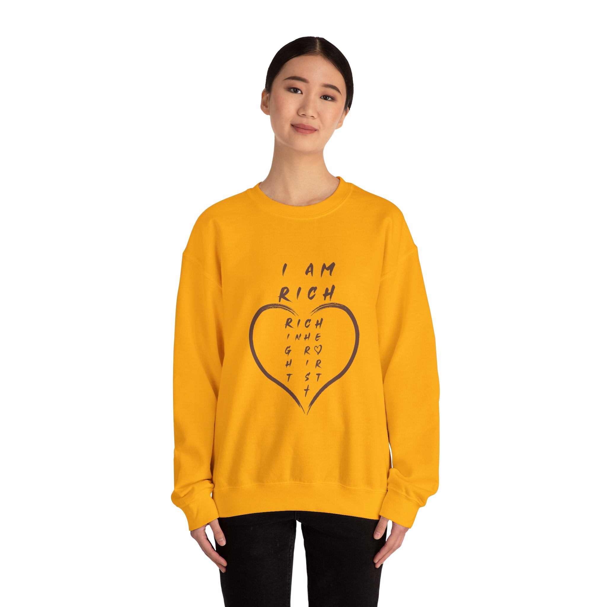I am RICH Crewneck Sweatshirt