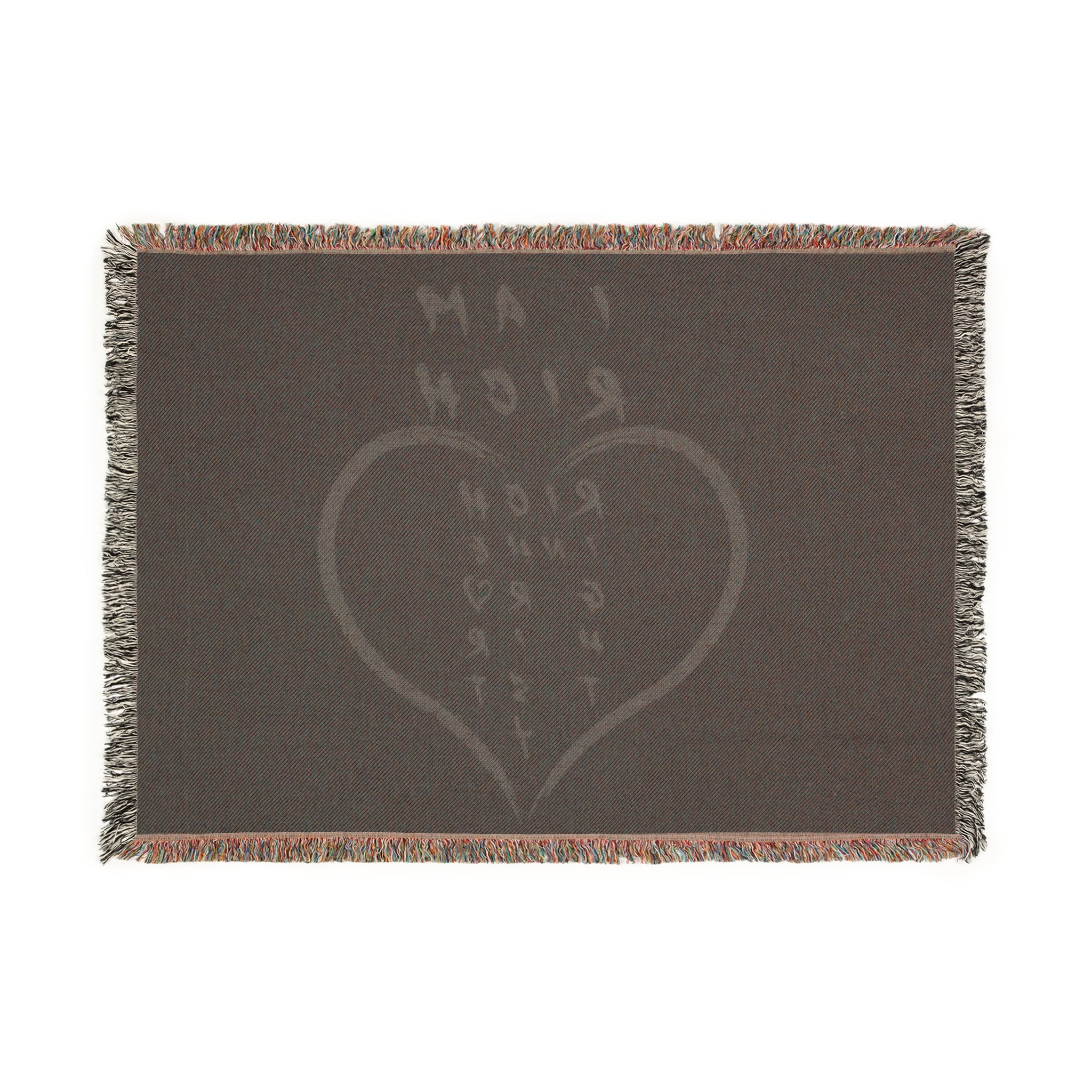 I AM RICH Heartfelt Woven Blanket - Cozy Home Decor, Inspirational Gift, Warm Throw for All Occasions, Unique Heart Design, Perfect for [...]