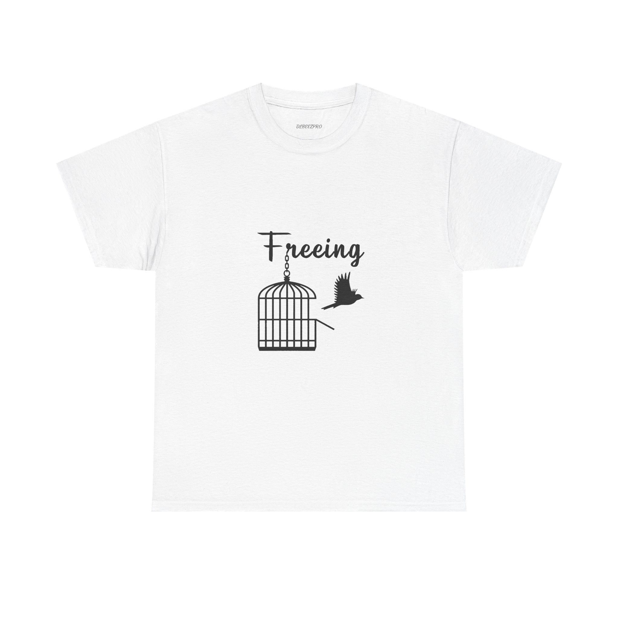 Freeing Spirit Tee, Inspirational Shirt, Unisex Cotton T-Shirt, Empowerment Gift, Motivational Wear, Everyday Comfort