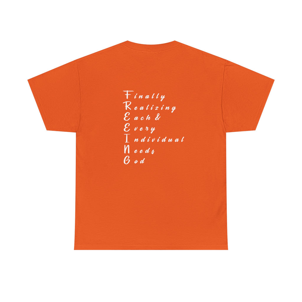 Freedom Unisex Heavy Cotton Tee, Inspirational Tee, Motivational Shirt, Gift for Spiritual Seekers, Unique Graphic Tee, Casual Everyday Wear