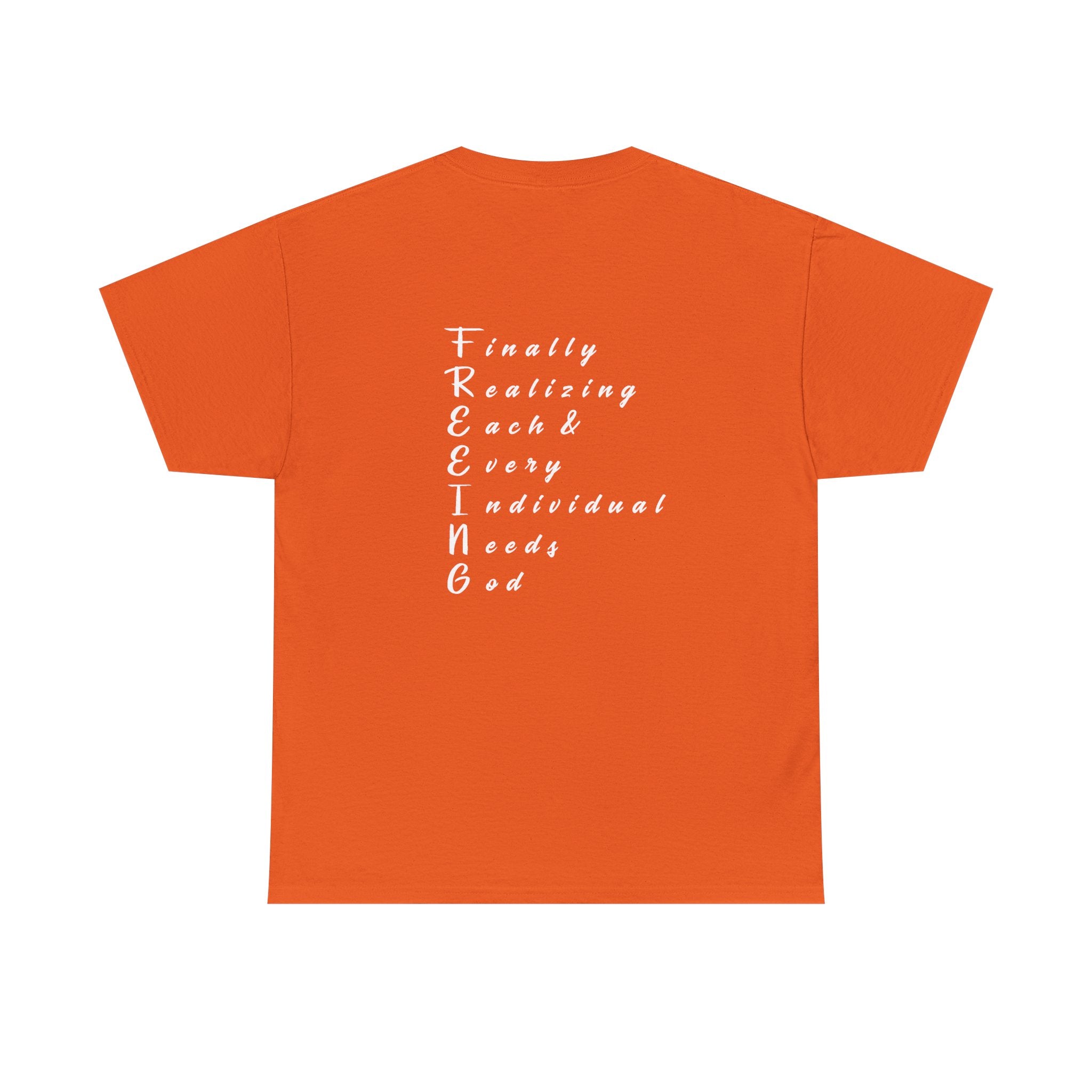Freedom Unisex Heavy Cotton Tee, Inspirational Tee, Motivational Shirt, Gift for Spiritual Seekers, Unique Graphic Tee, Casual Everyday Wear