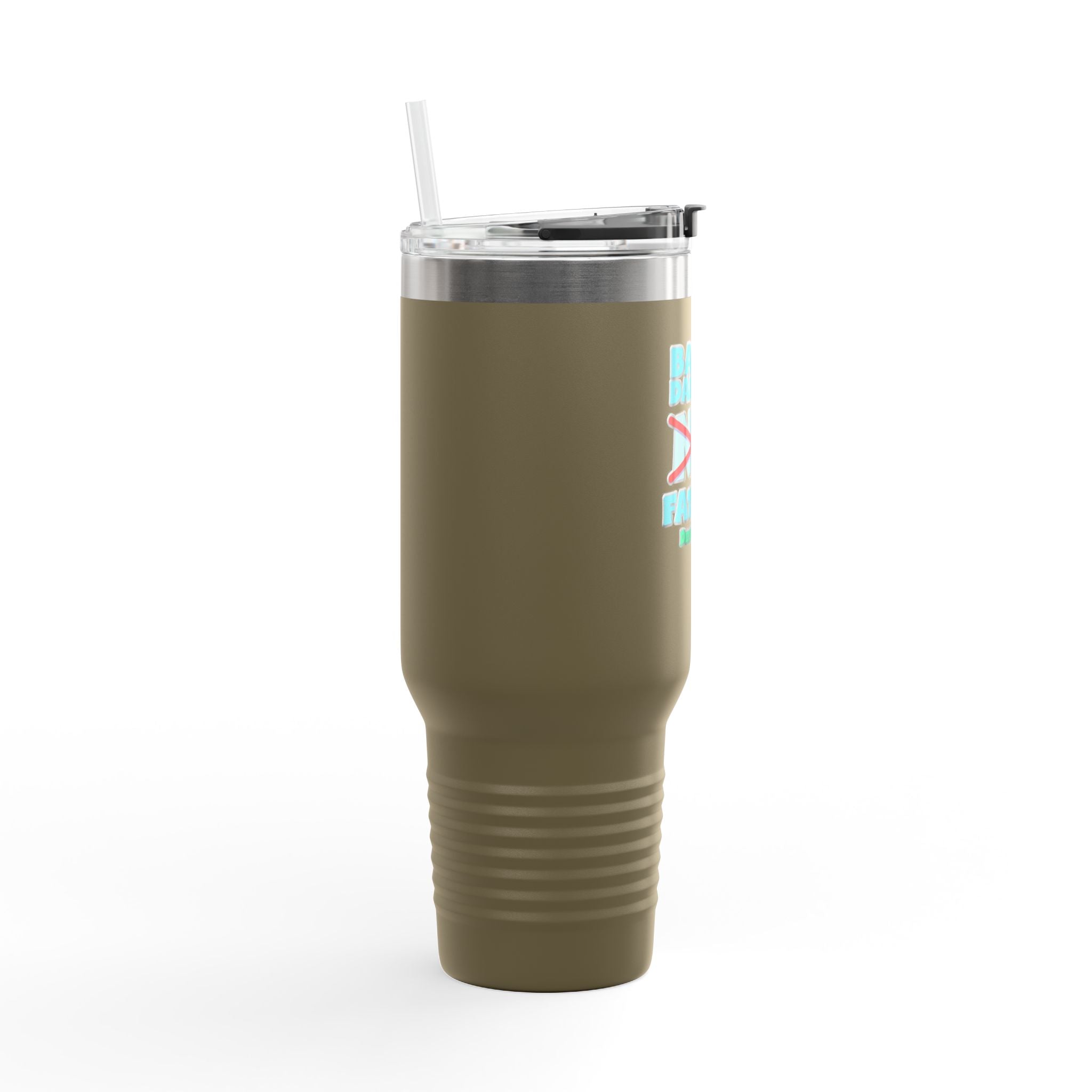 Funny Insulated Travel Mug for Dads, 40oz Father's Day Gift, Cool Summer Tumbler, Baby Daddy Mug, Perfect for Road Trips