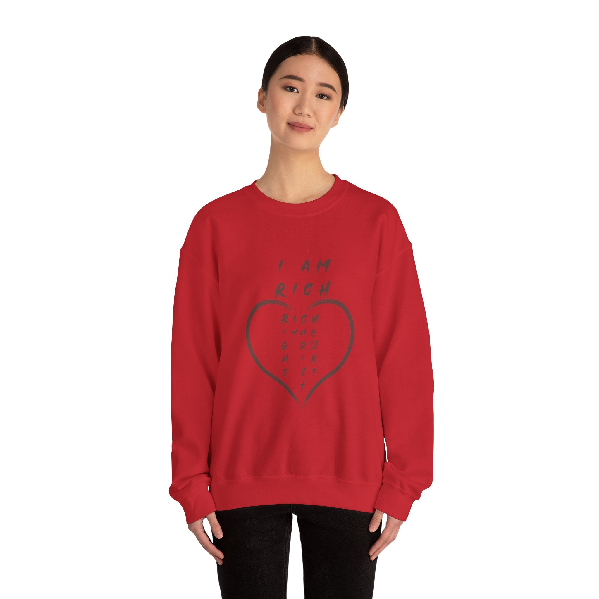 I am RICH Crewneck Sweatshirt