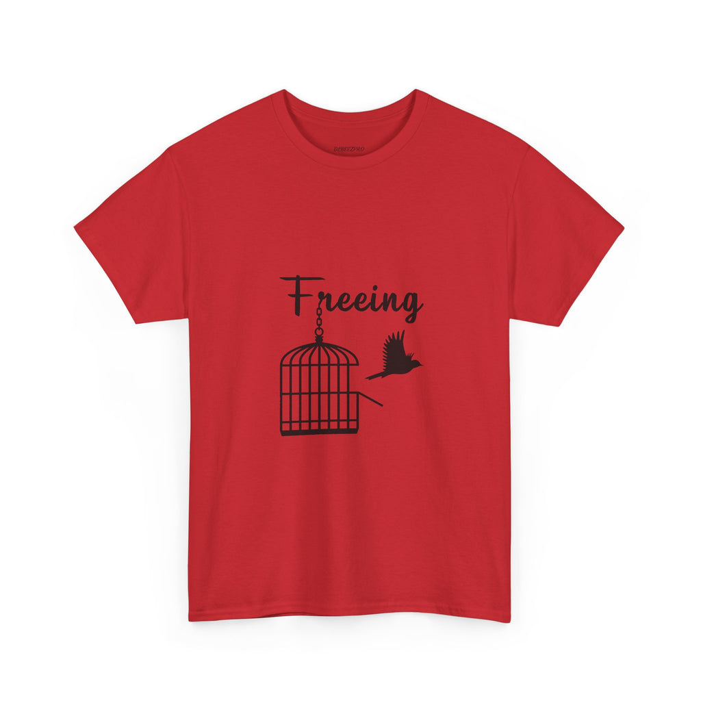 Freeing Spirit Tee, Inspirational Shirt, Unisex Cotton T-Shirt, Empowerment Gift, Motivational Wear, Everyday Comfort