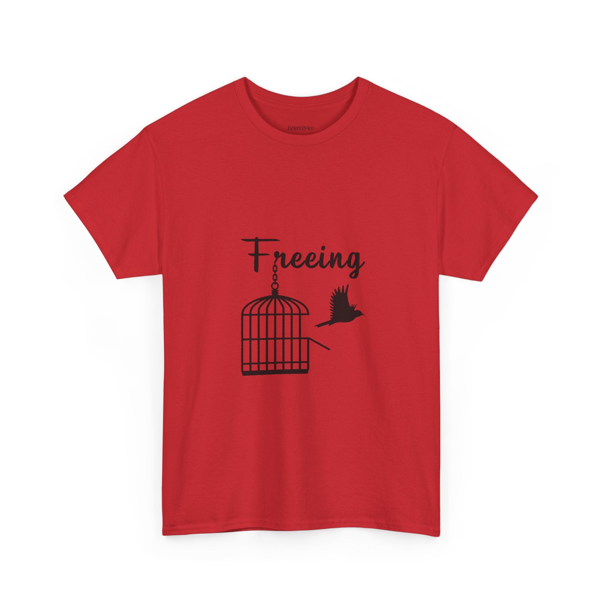 Freeing Spirit Tee, Inspirational Shirt, Unisex Cotton T-Shirt, Empowerment Gift, Motivational Wear, Everyday Comfort