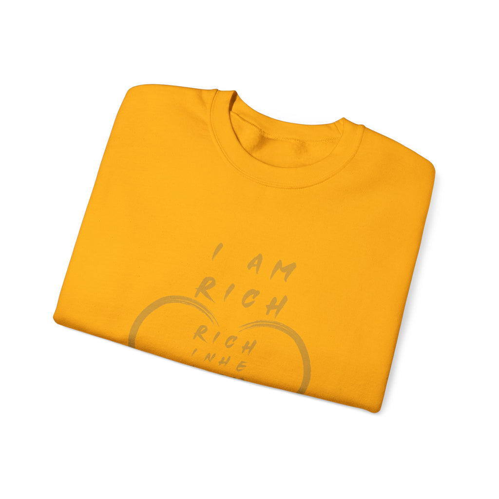 I am RICH Crewneck Sweatshirt