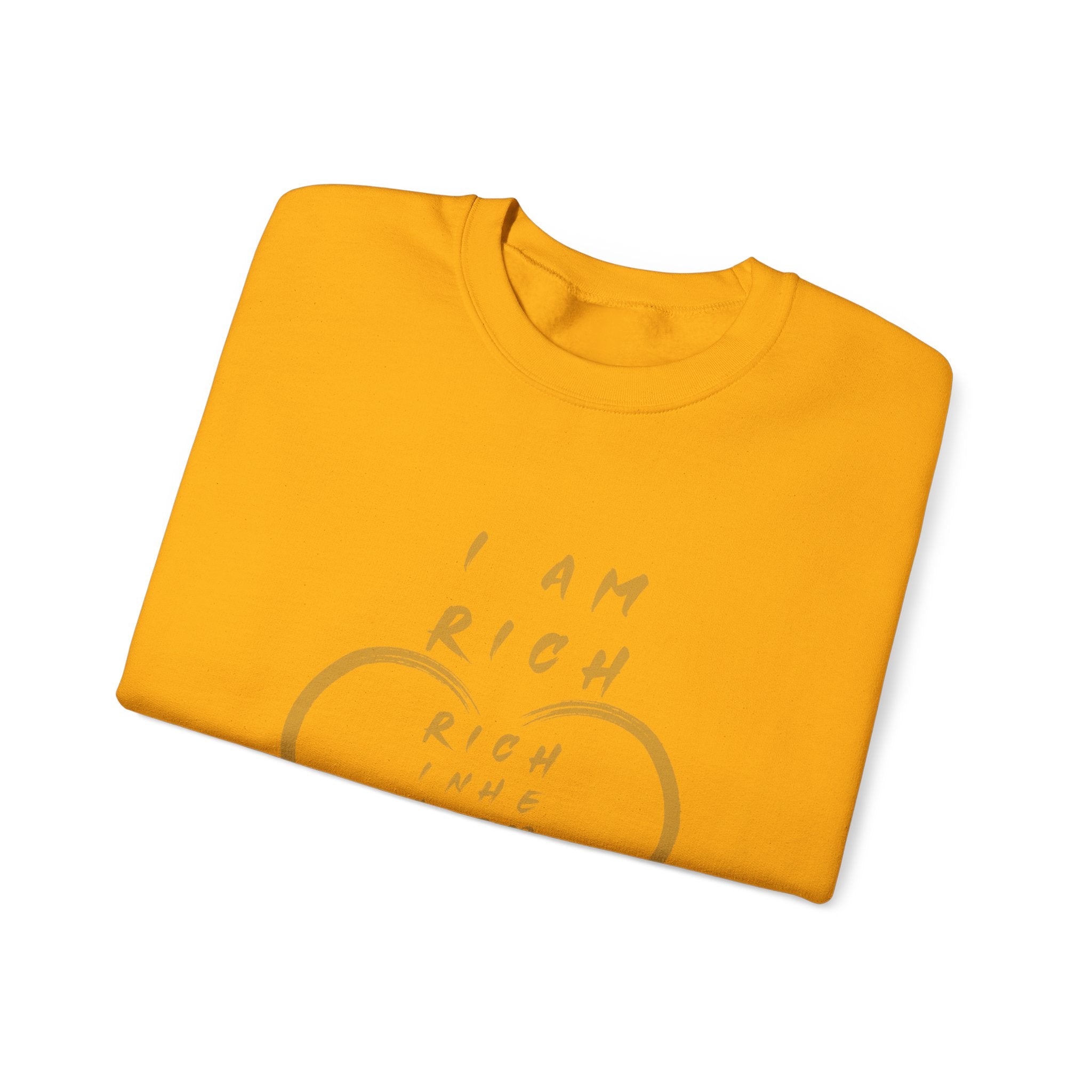 I am RICH Crewneck Sweatshirt